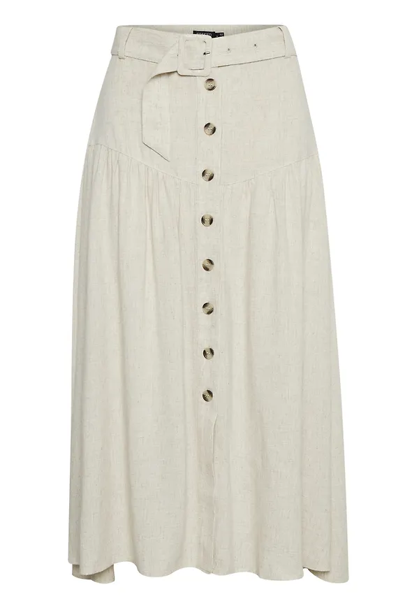 Soaked in Luxury Amidala Skirt Vit, Dam