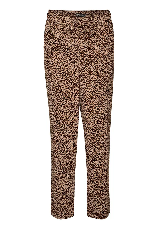 SOAKED IN LUXURY Byxa 'Shirley' sand / svart