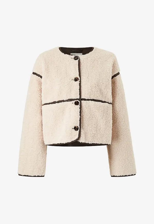 Soaked in Luxury - Fleecejacka slIsola Jacket - Beige