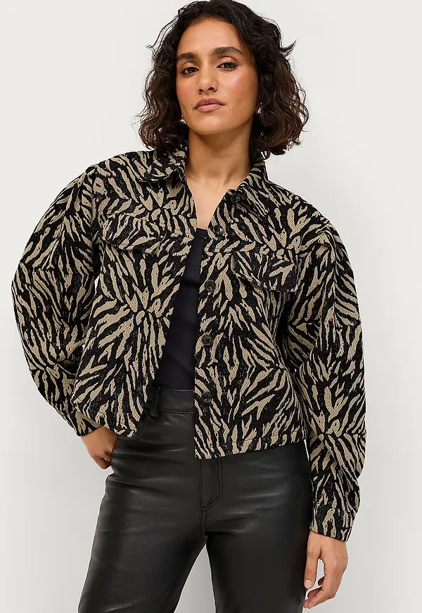 Soaked in Luxury - Jacka slLylia Jacket - Brun