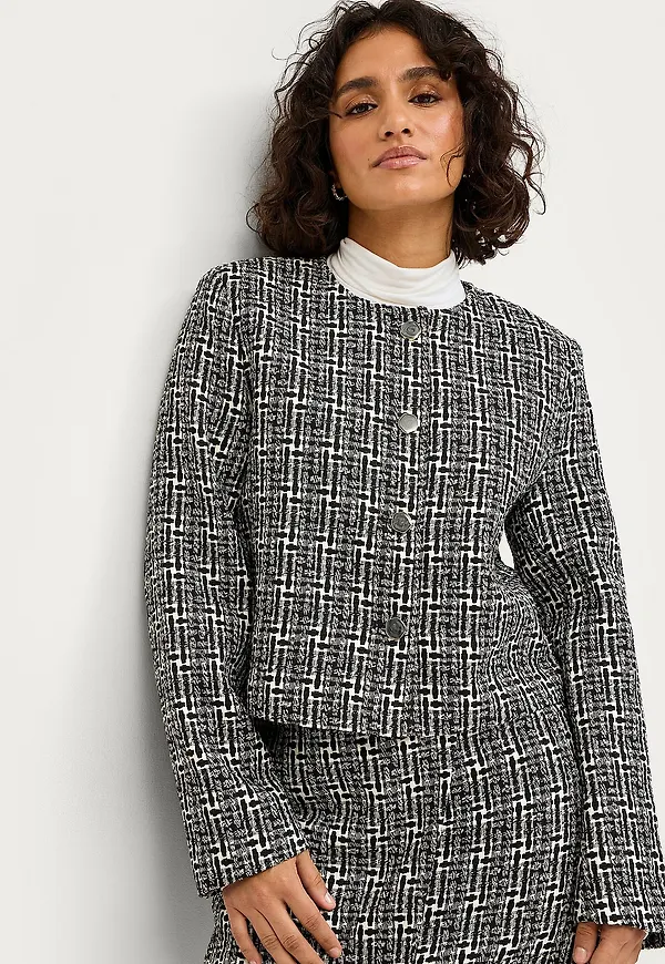 Soaked in Luxury - Jacka slSadia Jacket - Svart