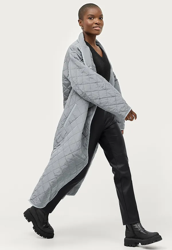 Soaked in Luxury - Kappa sluMina Coat - Grön