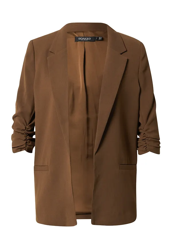 SOAKED IN LUXURY Kavaj 'Shirley' brun