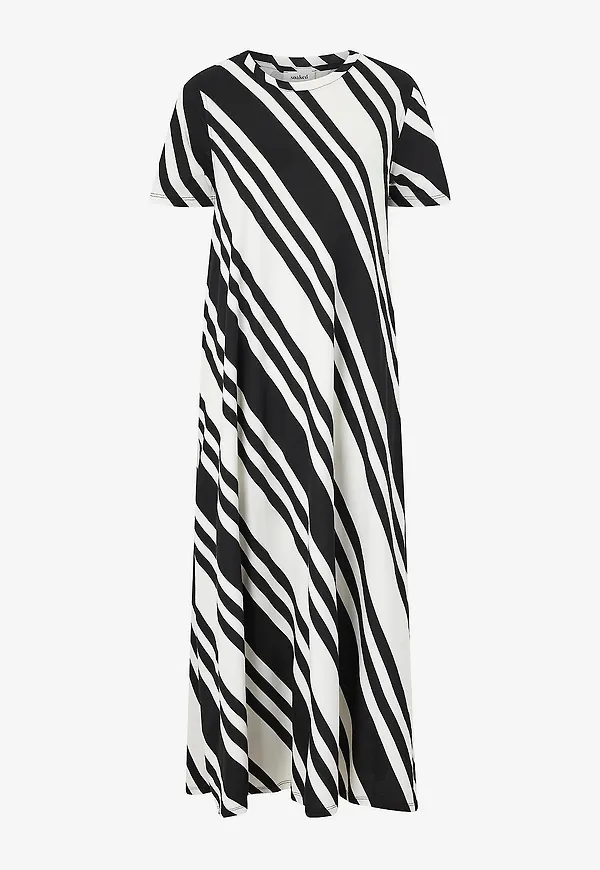 Soaked in Luxury - Maxiklänning slAeve Dress SS - Vit – Ellos