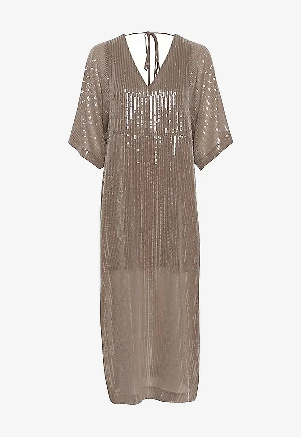 Soaked in Luxury - Maxiklänning slNanina Dress - Brun