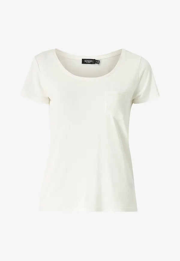 Soaked in Luxury - Topp slColumbine Tee - Vit