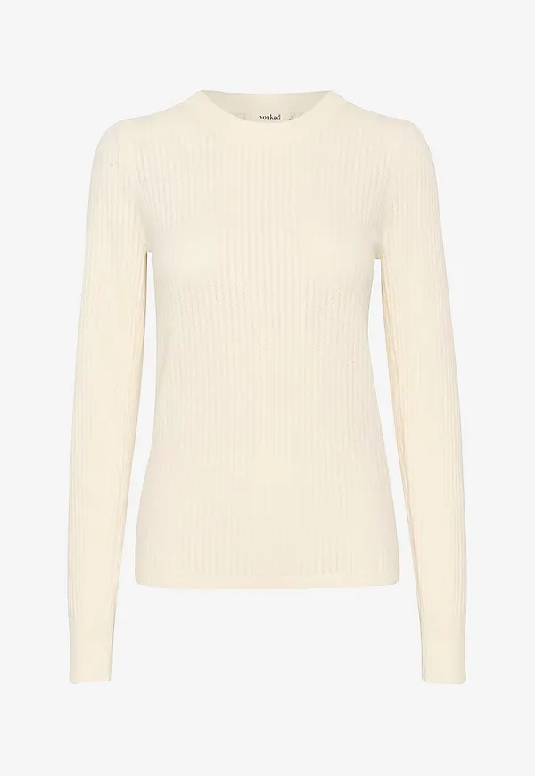 Soaked in Luxury - Tröja slSpina Pullover - Vit