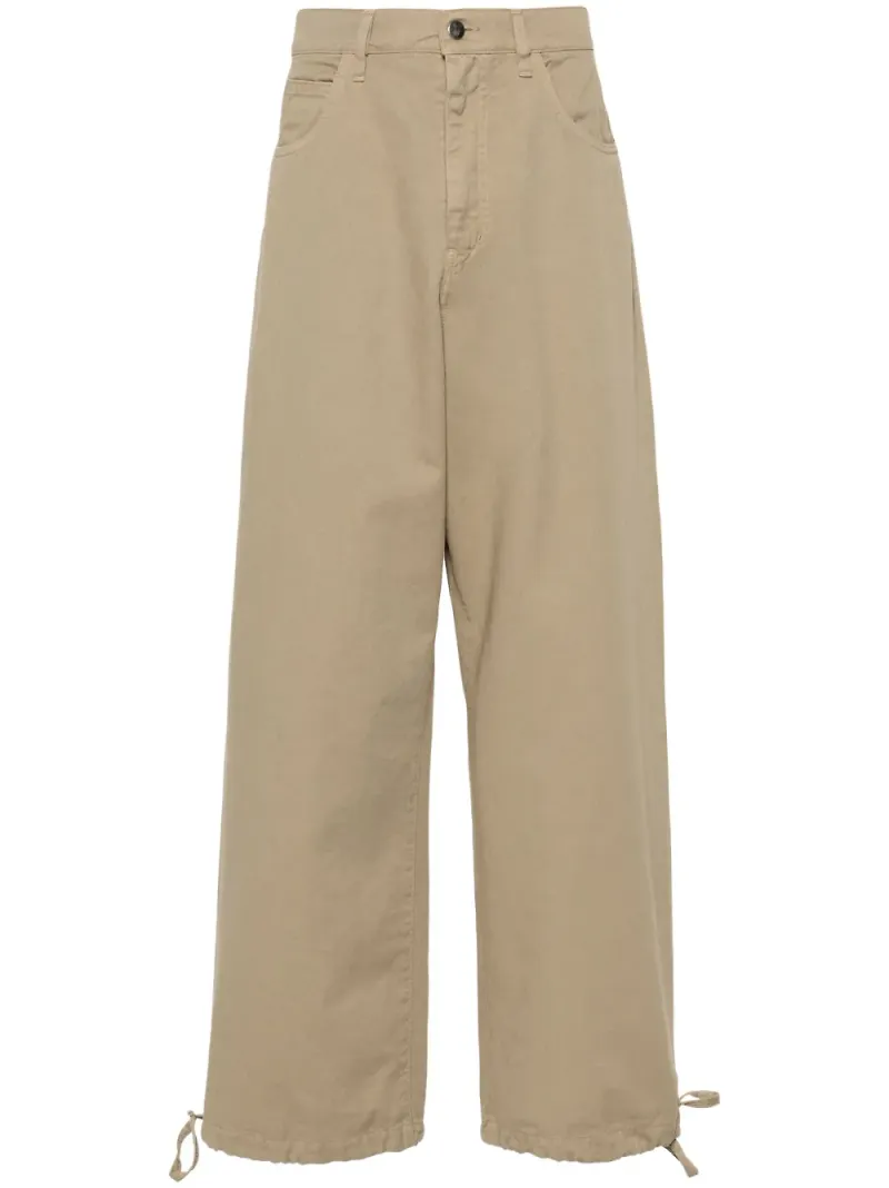 Société Anonyme Fabien straight-jeans med halvhög midja - Neutral