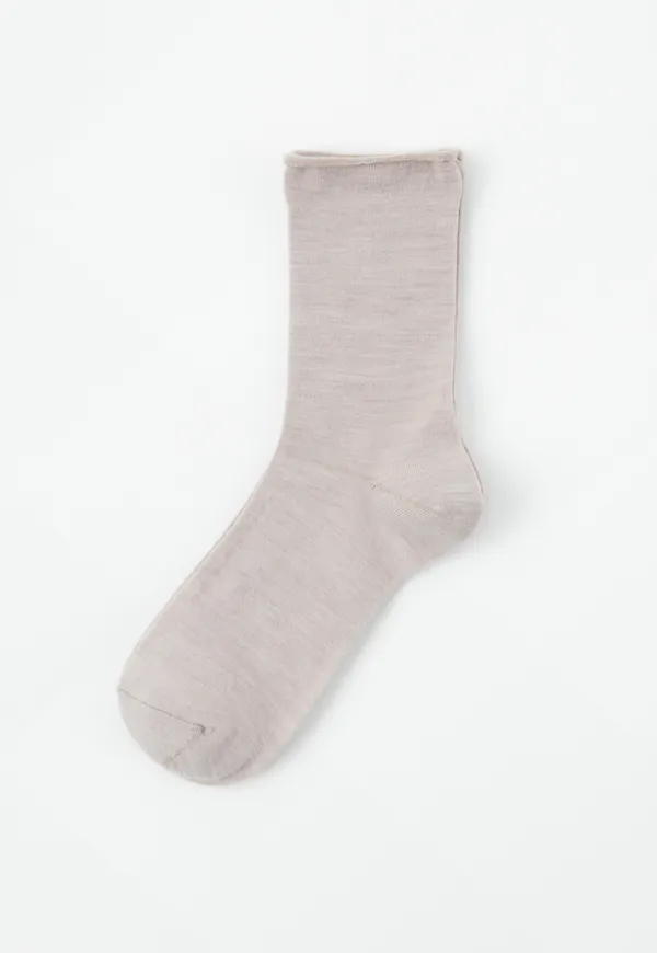 Sockor i merinoullblandning