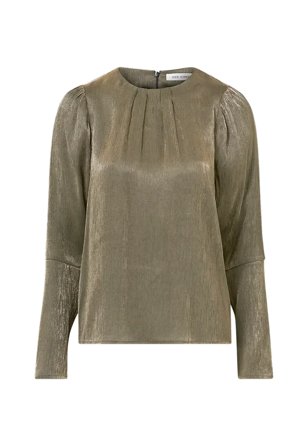Sofie Schnoor - Topp Laerke Blouse - Guld - 36/38