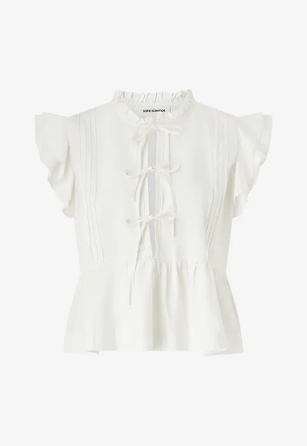 Sofie Schnoor - Blus JulietteSW Top - Vit