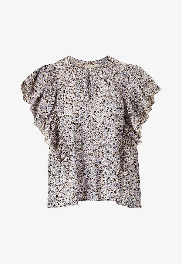 Sofie Schnoor - Blus ScarlettSW Top - Flerfärgad