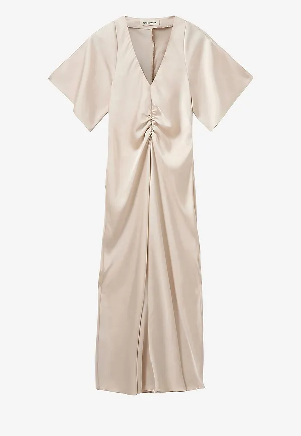 Sofie Schnoor - Maxiklänning JulietSW Dress - Beige