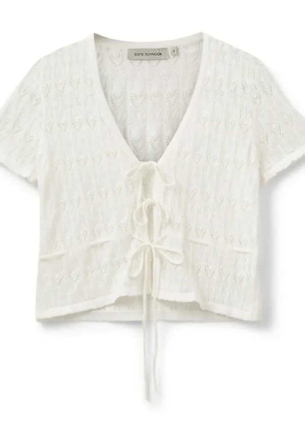 Sofie Schnoor, Blusar & Skjortor , Dam, M, Bomull, Florianasw Blus Kräm
