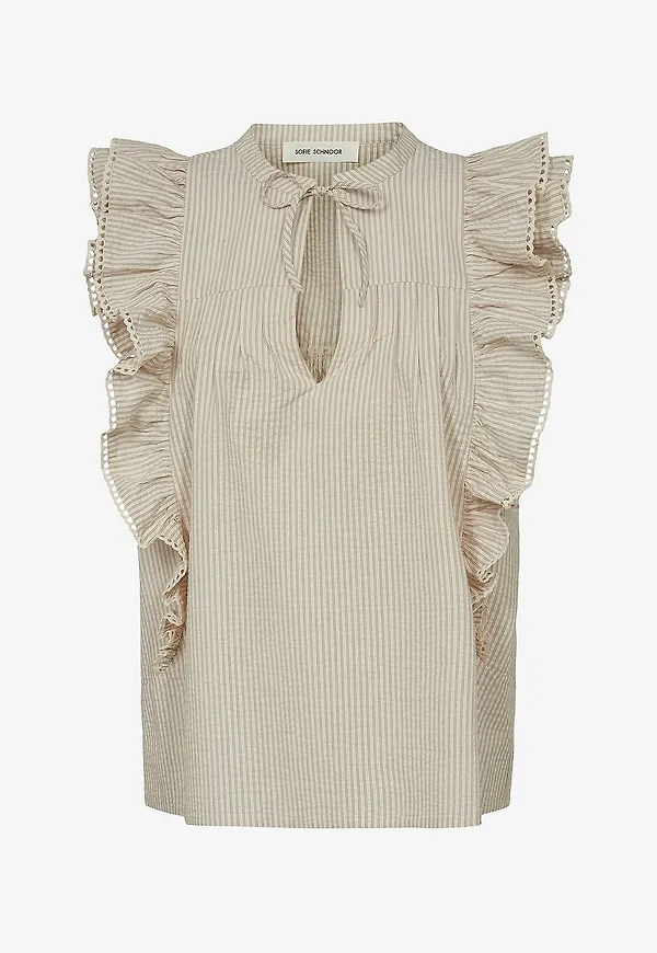 Sofie Schnoor - Blus Top - Beige