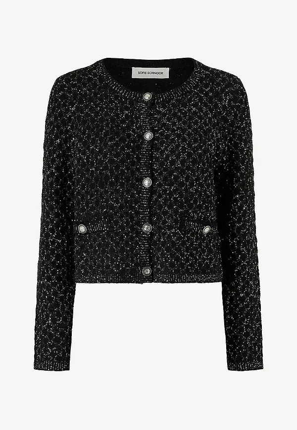 Sofie Schnoor - Cardigan CarnetSW Cardigan - Svart