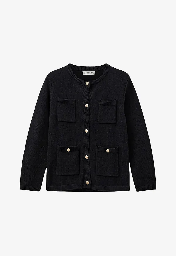 Sofie Schnoor - Cardigan ClaireSW - Svart