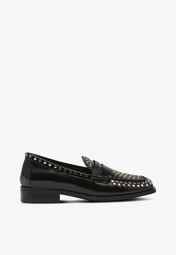 Sofie Schnoor - Loafers Shoe Rivet - Svart