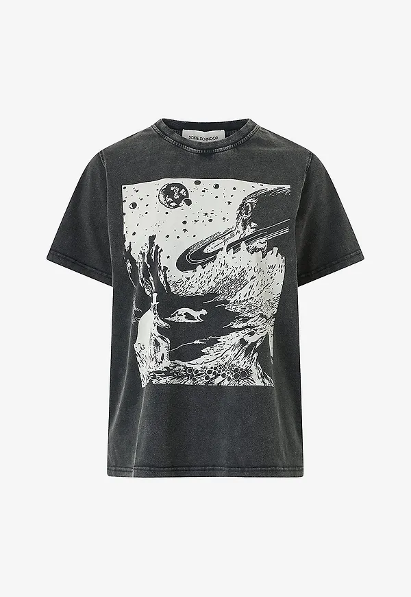 Sofie Schnoor - T-shirt Zenasw - Svart