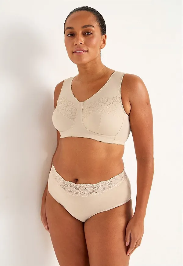 Soft-bh med broderi
