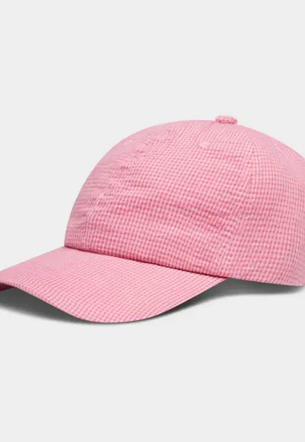 Soft Cap Seersucker Cashmere Pink