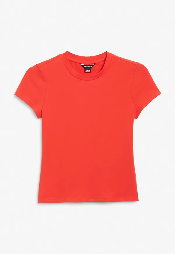 Soft classic cotton tee - Red
