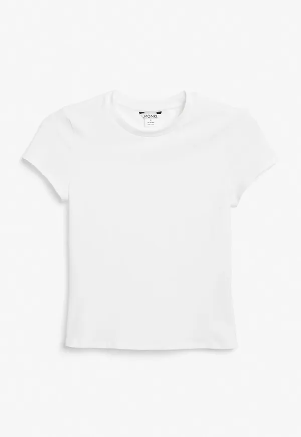 Soft classic cotton tee - White
