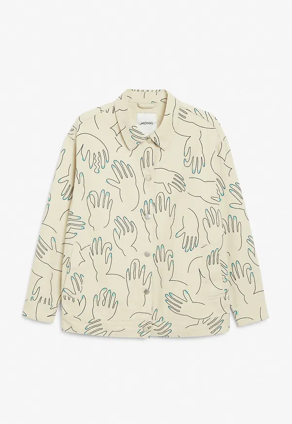 Soft cotton jacket - Beige