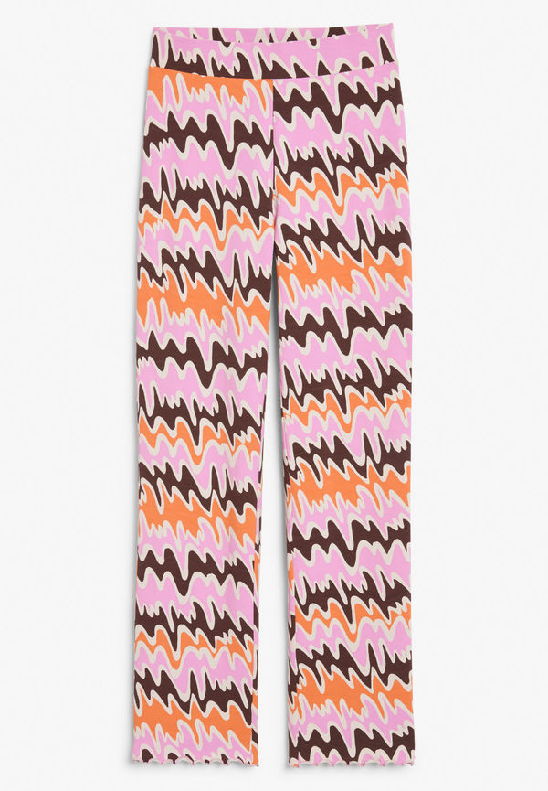Soft cotton trousers - Orange