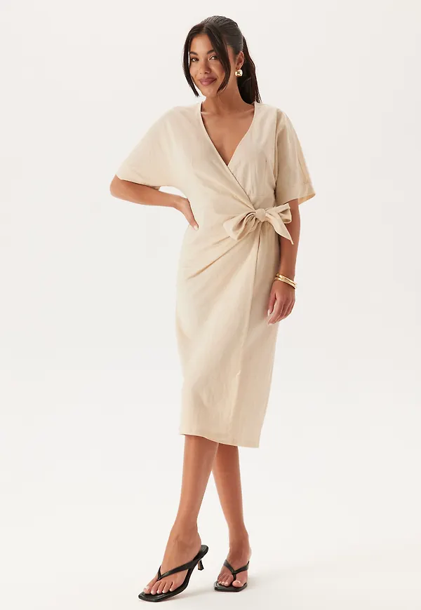 Soft Kimono Sleeve Dress