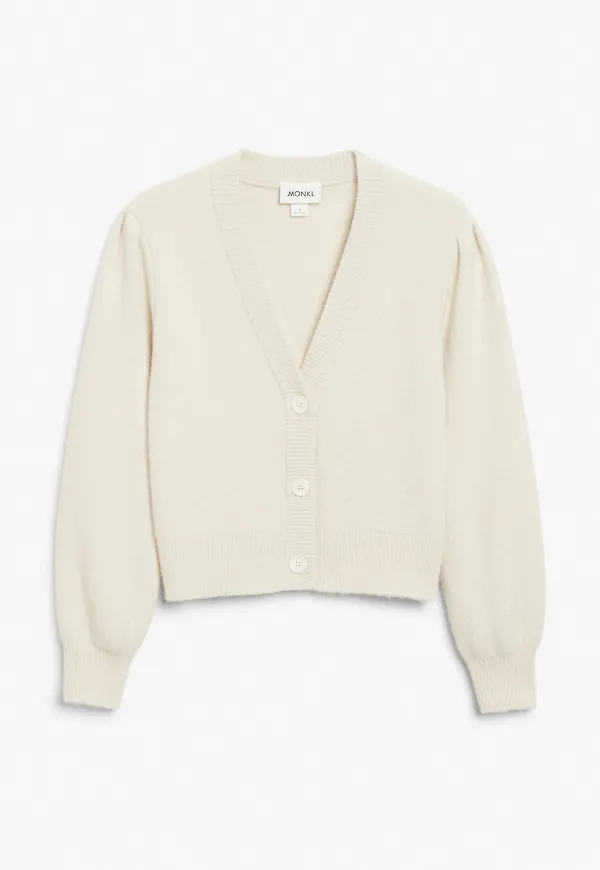 Soft knit cardigan - Beige