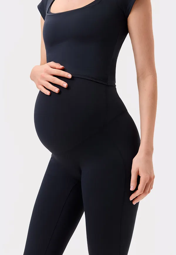 Soft Maternity Capri Tights