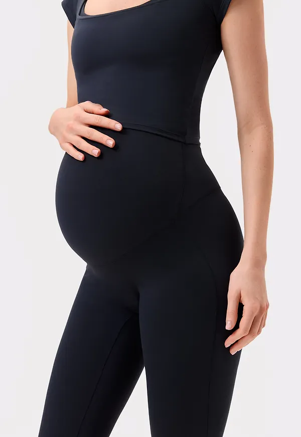 Soft Maternity Capri Tights