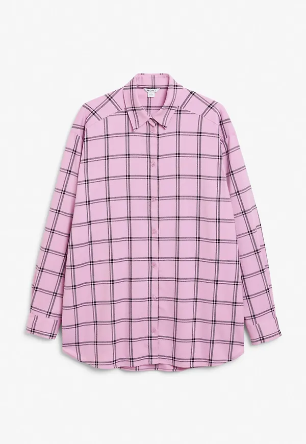 Soft oversized shirt - Pink