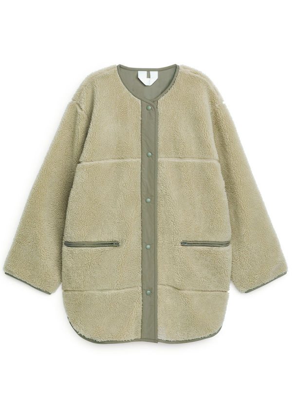 Soft Pile Jacket - Green