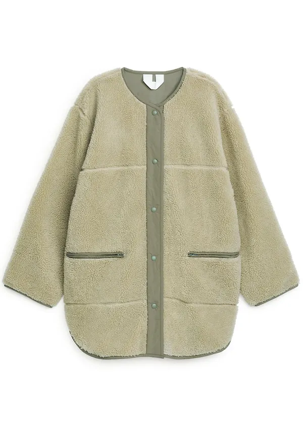 Soft Pile Jacket - Green