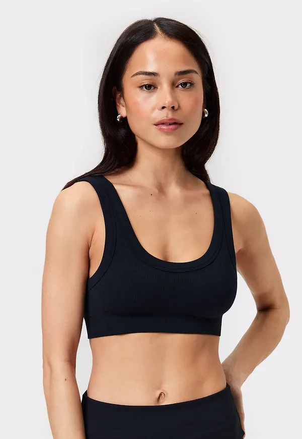 Soft Rib Seamless Topp