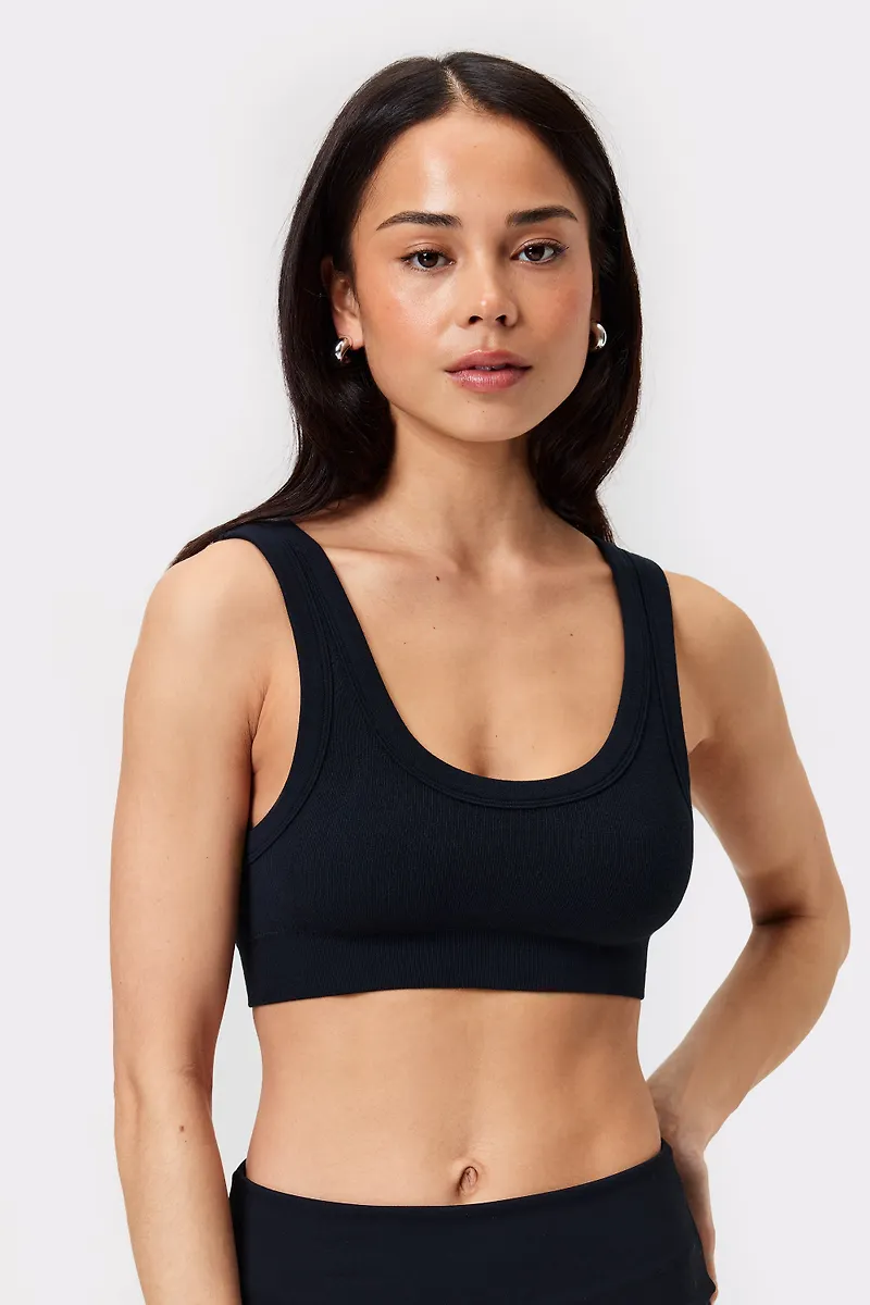 Soft Rib Seamless Topp