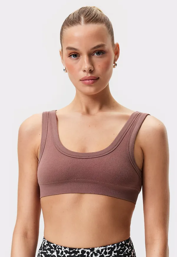 Soft Rib Seamless Topp