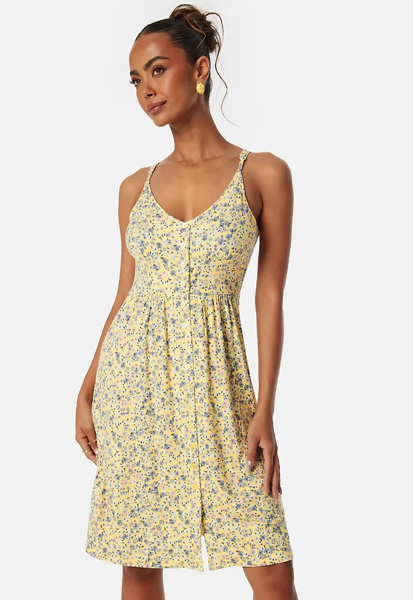 Soft Short Strap Dress
