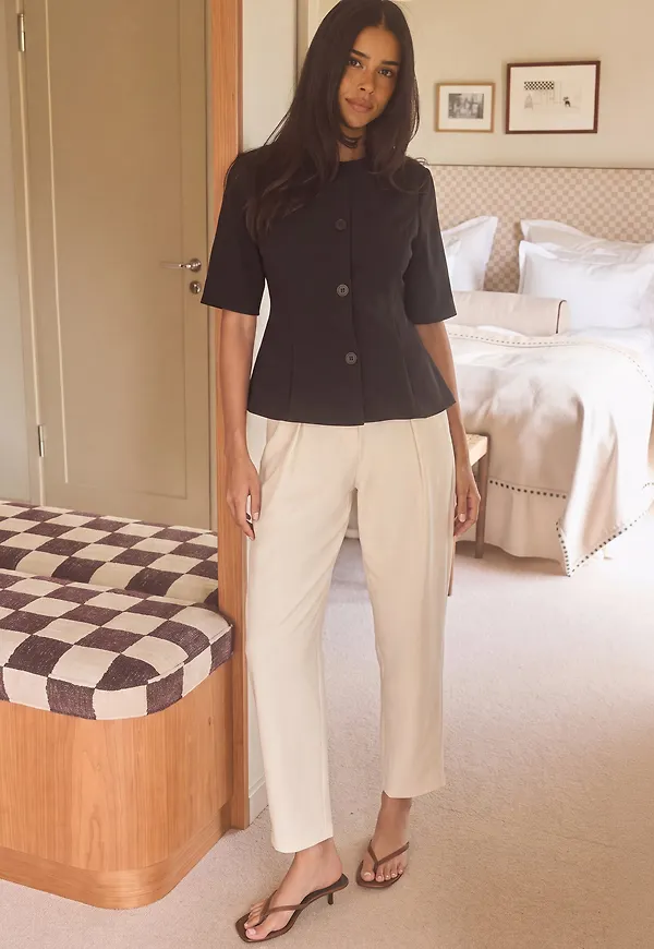 Soft Suit Barrel Pants
