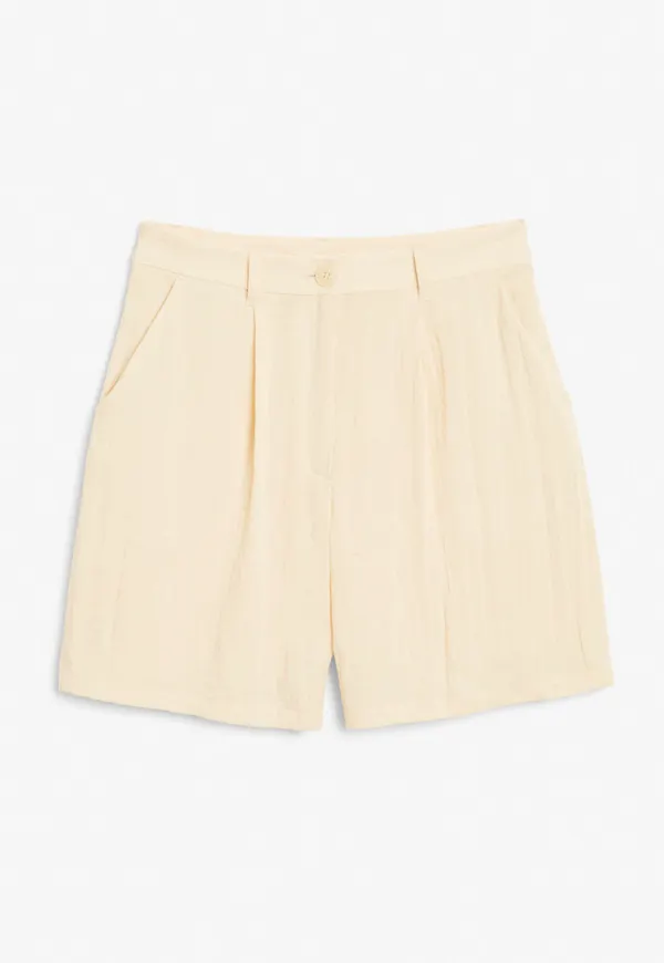 Soft suit shorts - Beige