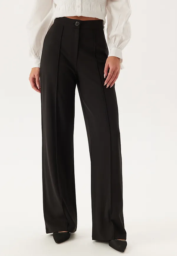 Soft Suit Straight Trousers