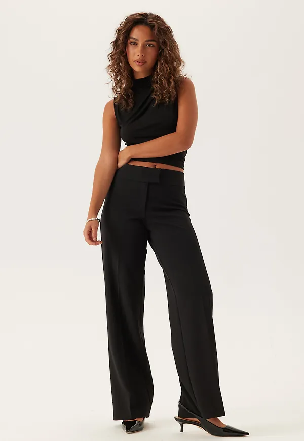 Soft Suit Wide Trousers