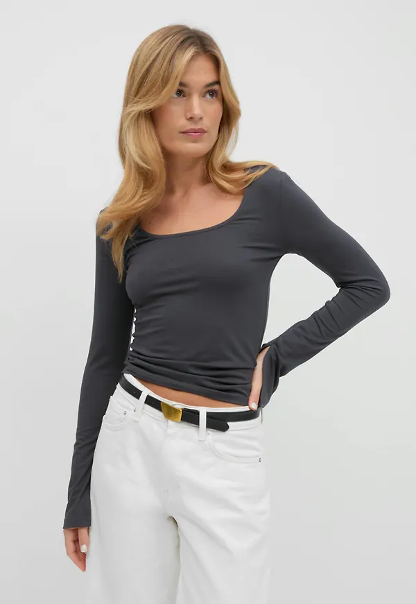 Soft touch jersey top