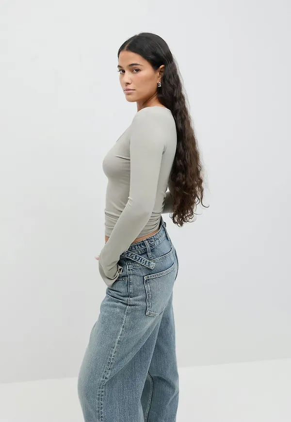 Soft touch jersey top