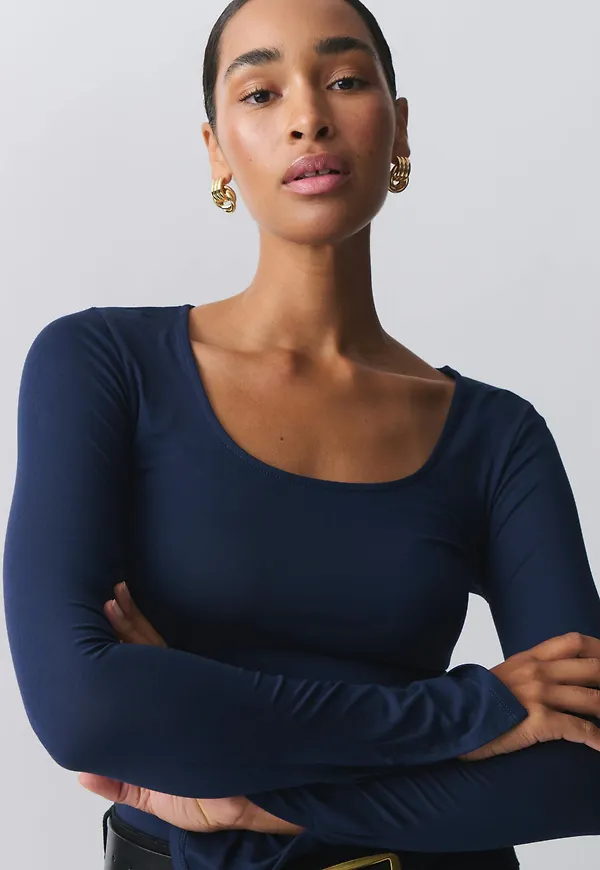 Soft touch jersey top