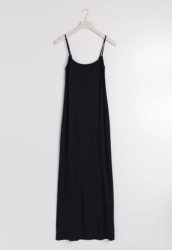 Soft touch maxi slip dress