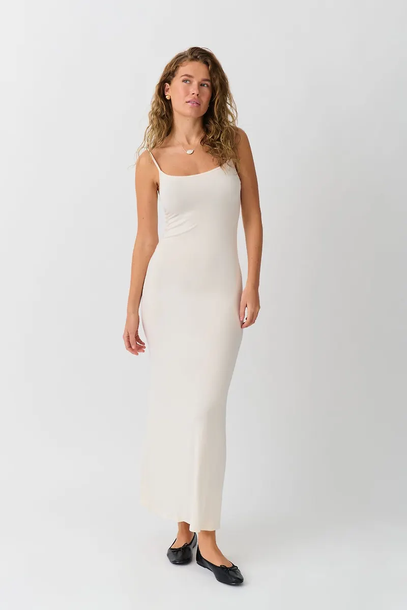 Soft touch maxi slip dress