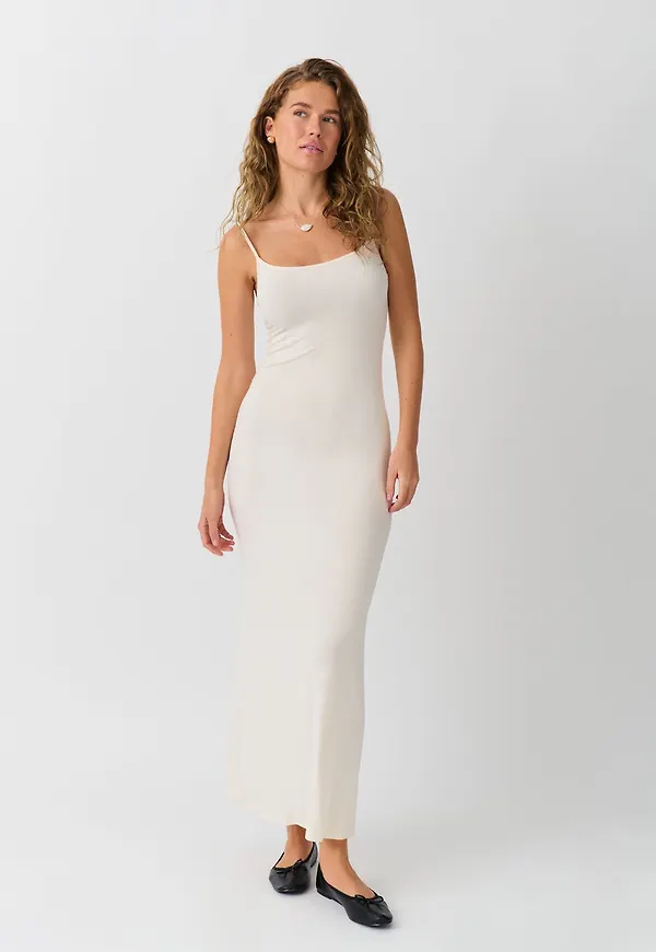 Soft touch maxi slip dress